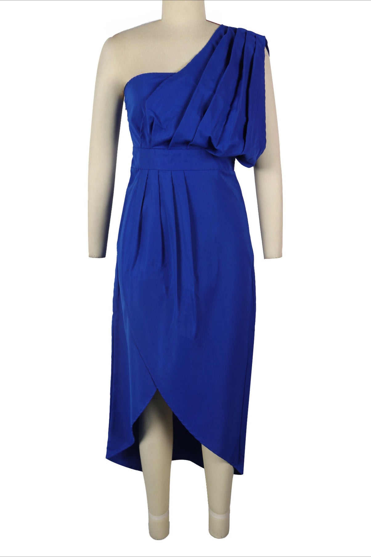 One Shoulder Maxi Dress Lavish Daily