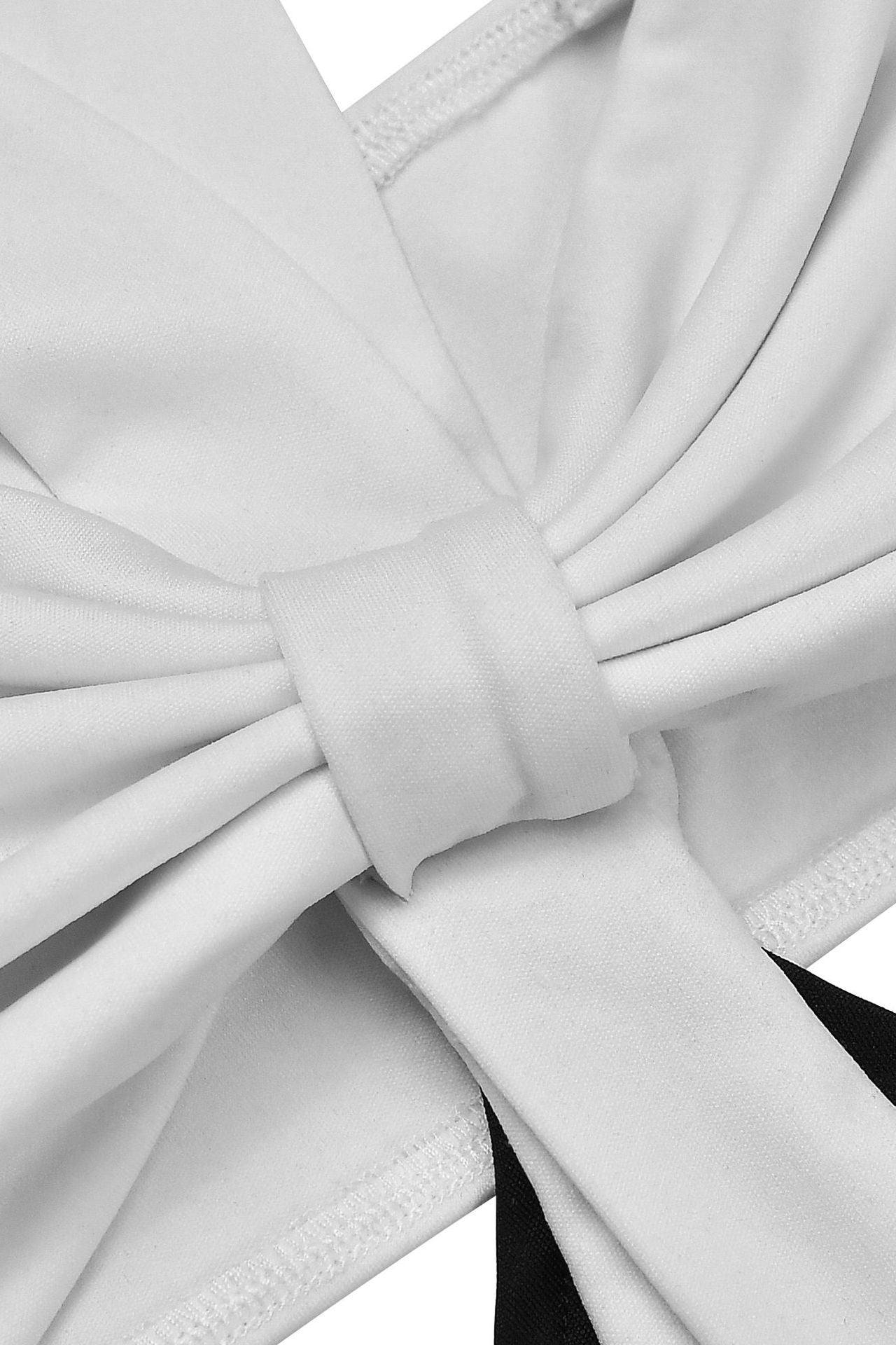 Crisscross Ribbon Cutout Jumpsuit Lavish Daily