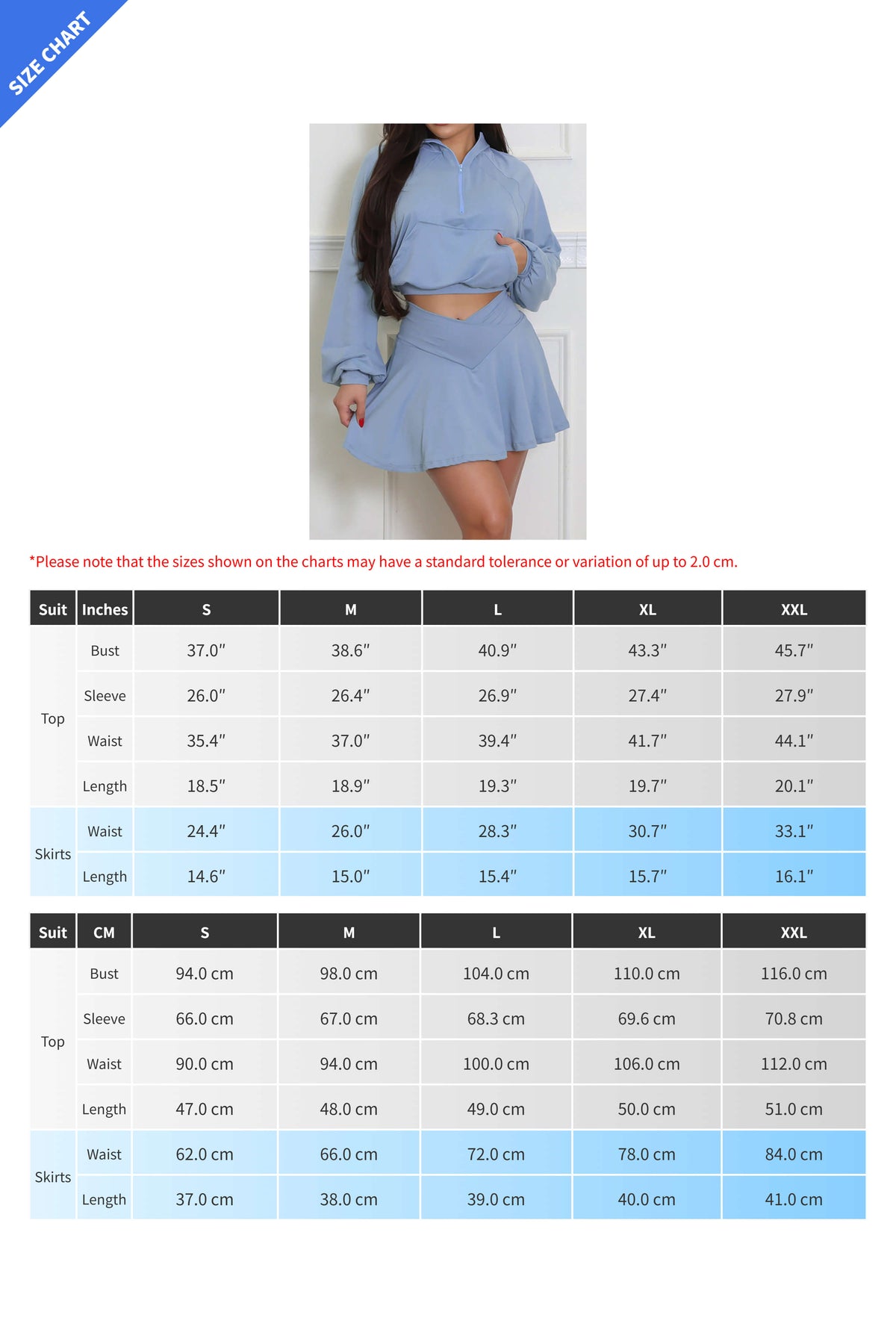 Stylish Two-Piece Skirt & Pants with Hoodie Top Lavish Daily