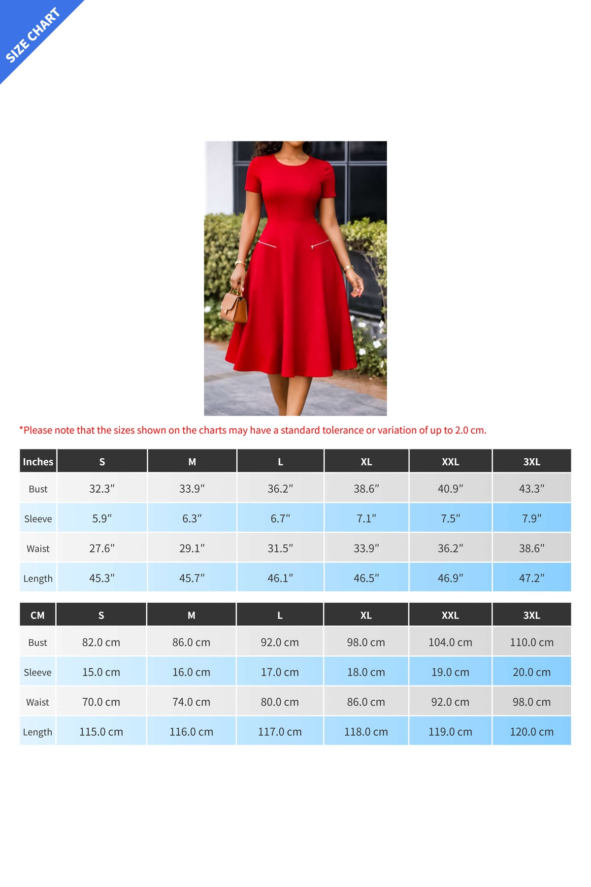 Short Sleeve A-Line Midi Dress Lavish Daily