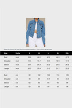Ripped Denim Trucker Jacket Lavish Daily