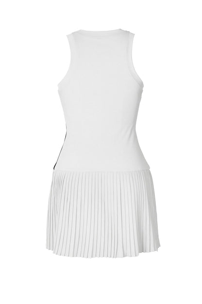 Sleeveless Bodycon Striped Mini Dress Lavish Daily