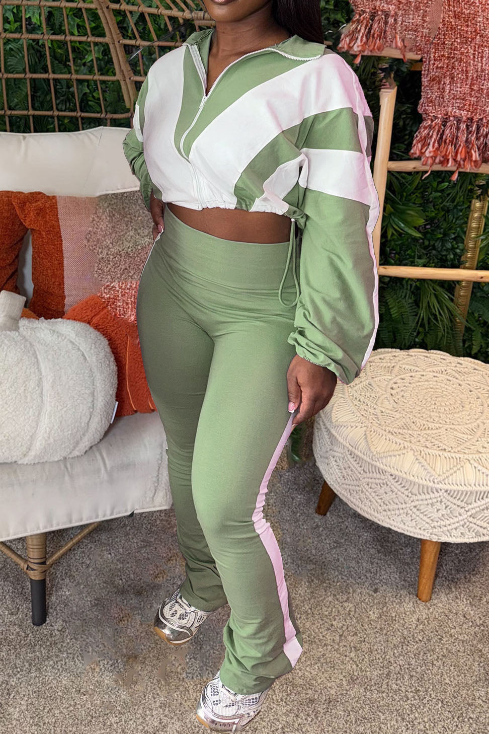 Sporty Babe Jogger Set Lavish Daily