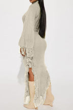 Sweater Maxi Dress LavishDaily