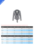 Denim Stand Neck Belted Loose Jacket Lavish Daily