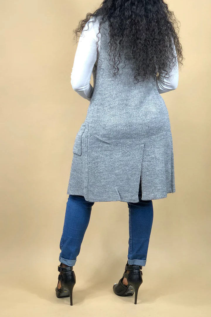 Classy Girl Cardigan Vest Lavish Daily