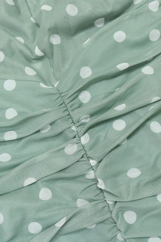Plunging Halter Ruched Ruffle Maxi Dress Lavish Daily