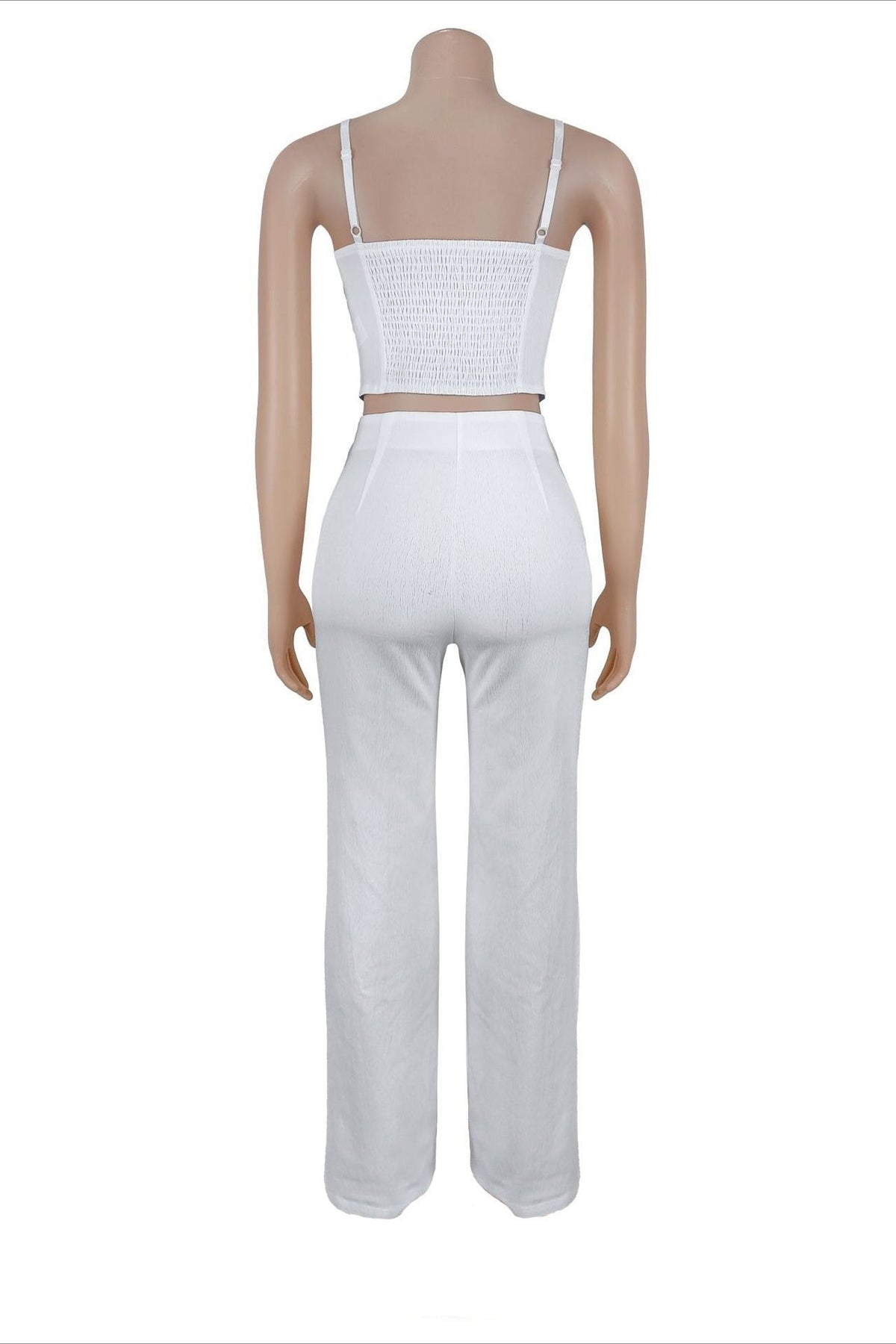 Asymmetrical Button Cami Pant Set Lavish Daily