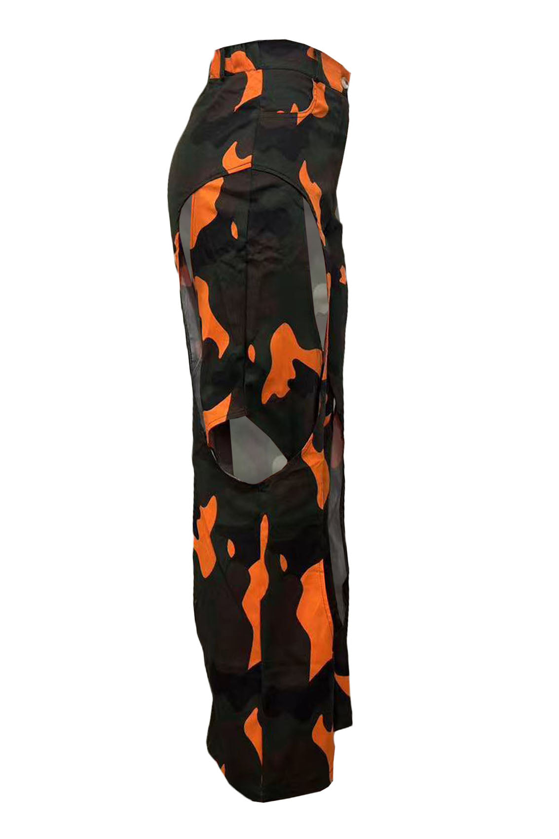 Casual Streetwear Camo Cargo Pants Lavish Daily