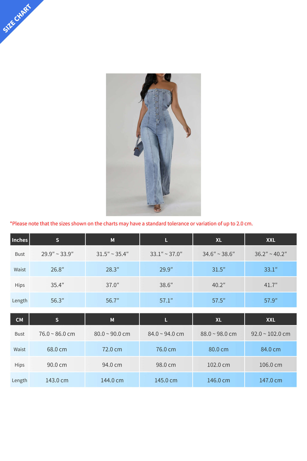 Wide Leg Denim Jumpsuit Lavish Daily