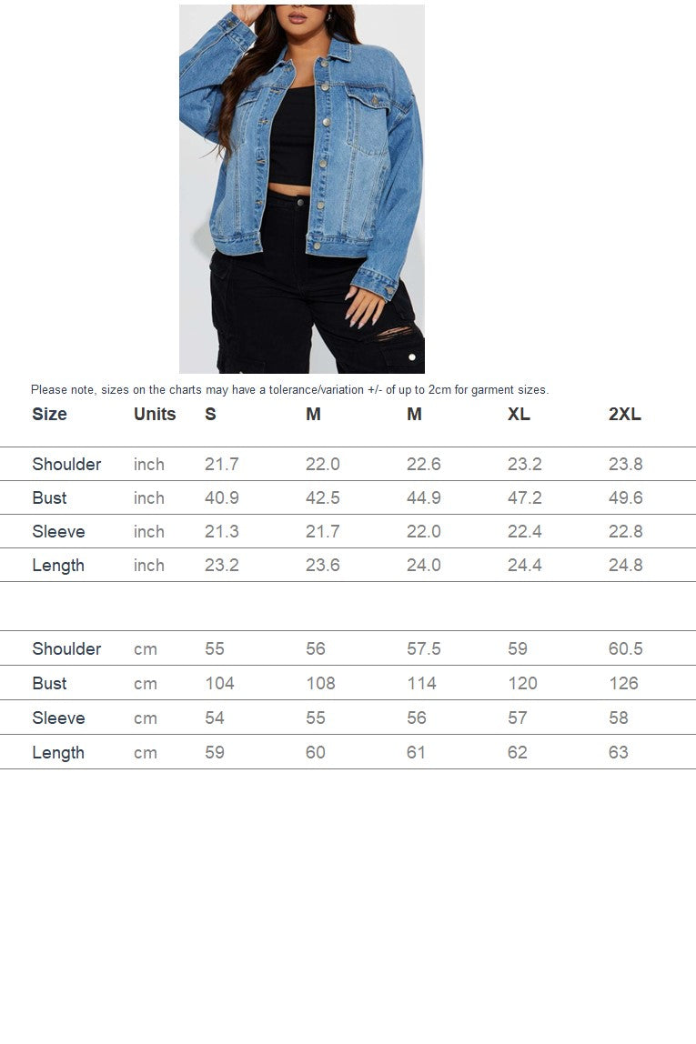 Denim Trucker Jacket Lavish Daily