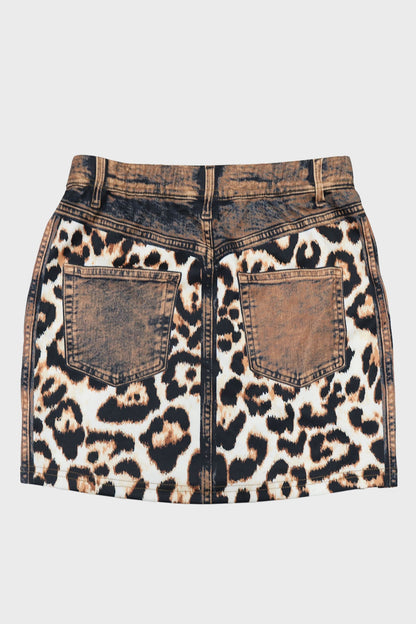 Chain of Leopard Animal Print Skirt Set Lavish Daily