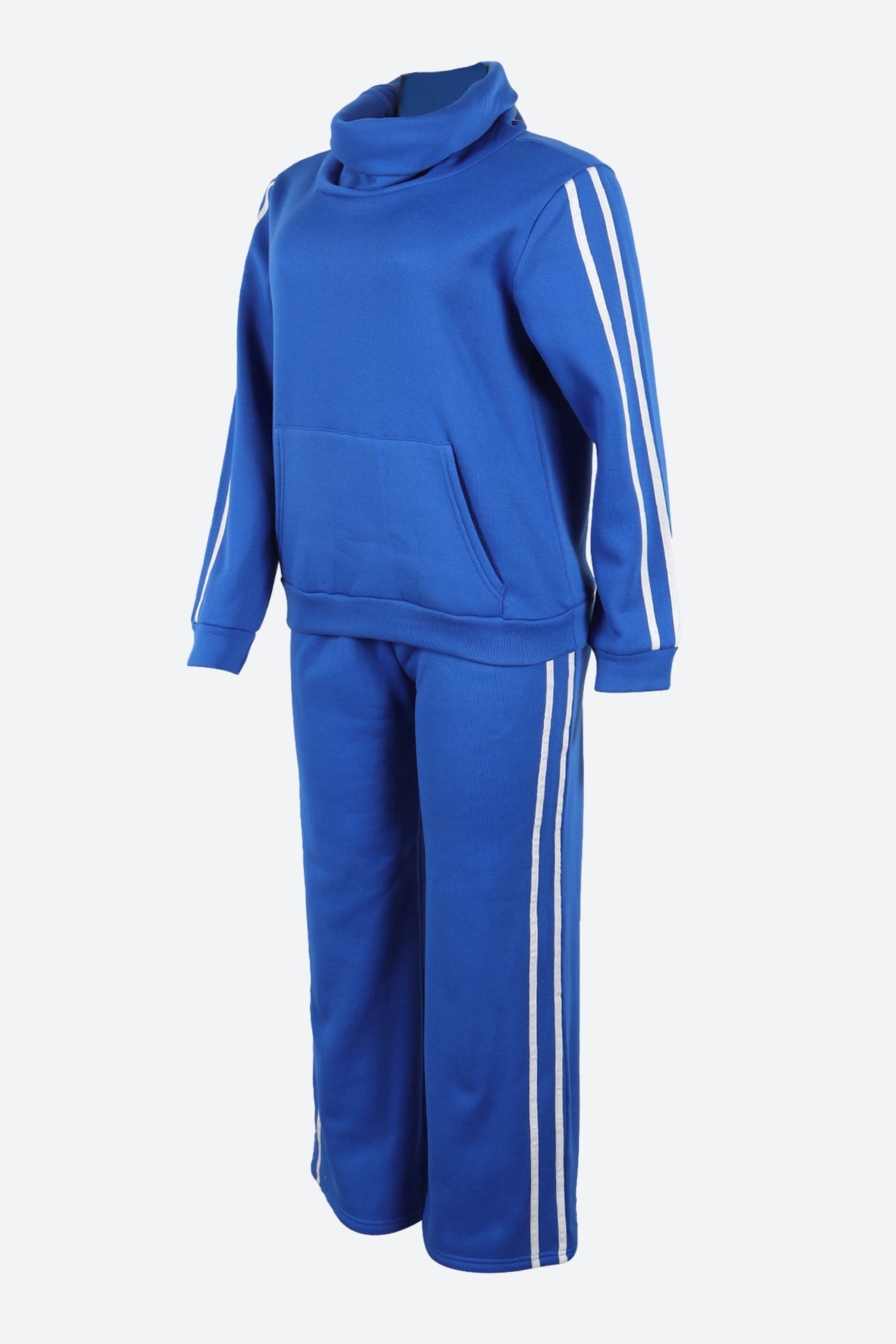 Side Stripe Sweatshirt & Pants Set Lavish Daily