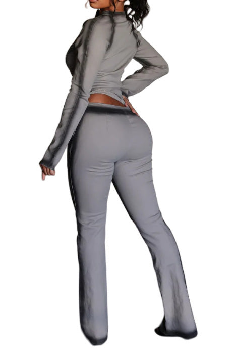 Airbrushed Jacket and Pants Set Lavish Daily