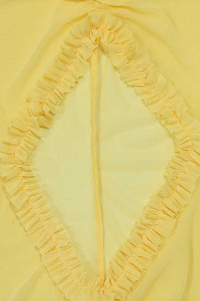 Maxi Ruffle Dress Lavish Daily