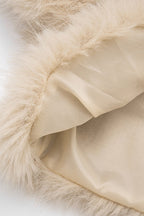 Cropped Faux Fur Jacket Lavish Daily