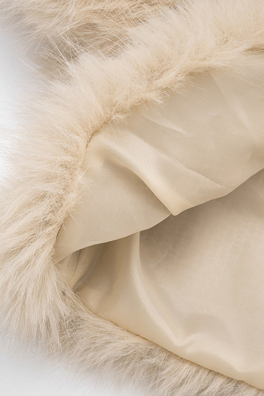 Cropped Faux Fur Jacket Lavish Daily