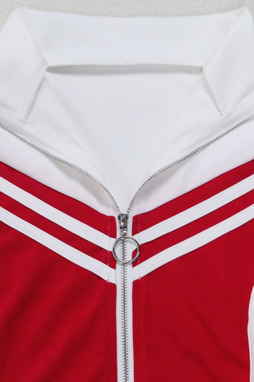 Colorblock Stripe Sleeveless Activewear Set Lavish Daily