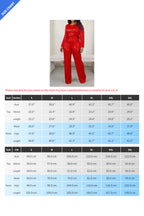 Sequin Round Neck Long Sleeve Top and Pants Set Lavish Daily