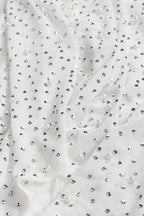 Mesh Diamond Rhinestone Mini Dress Lavish Daily