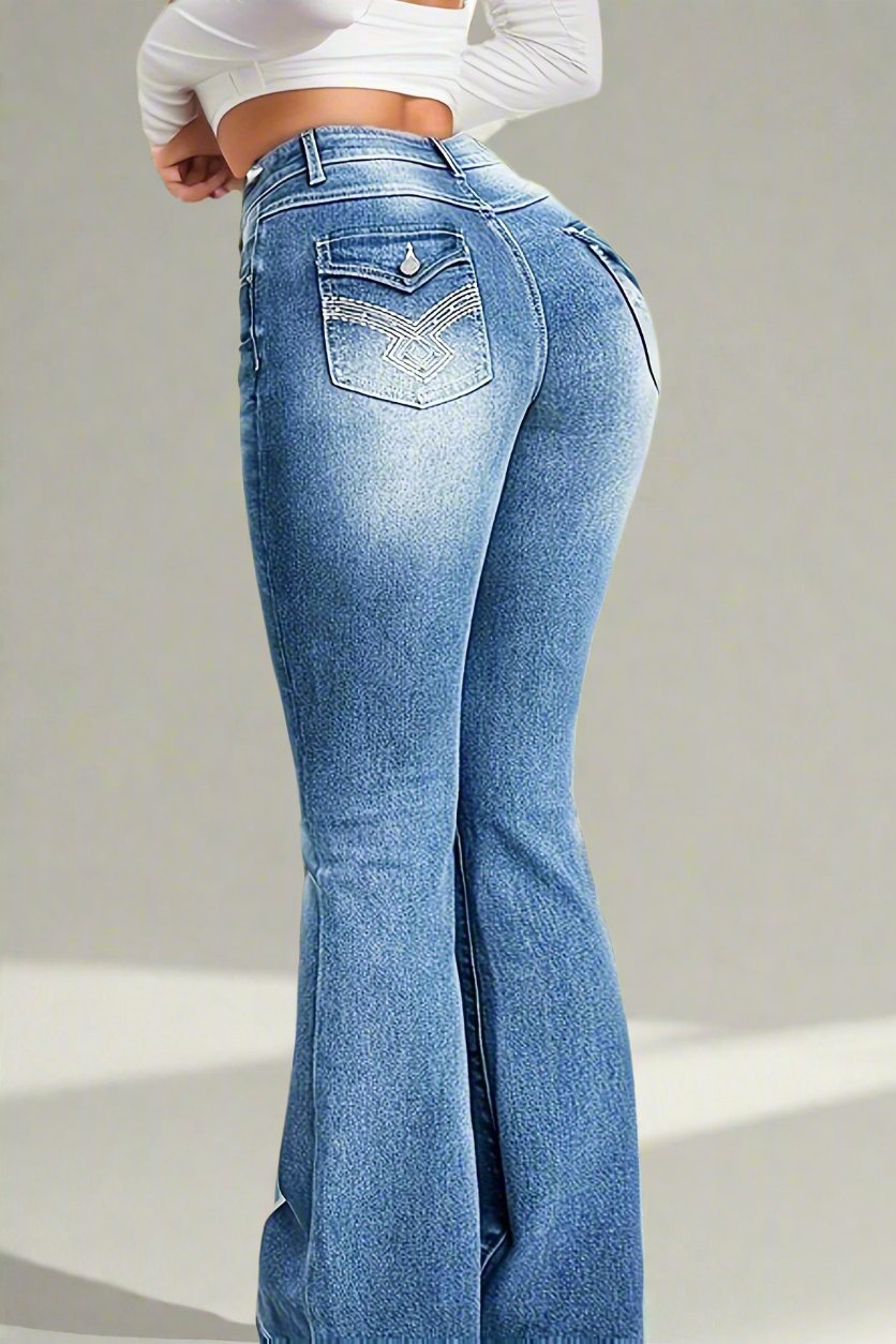 Women's Flared Jeans Lavish Daily