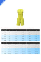 V-Neck Button Vest Top and Shorts 2-Piece Set Lavish Daily