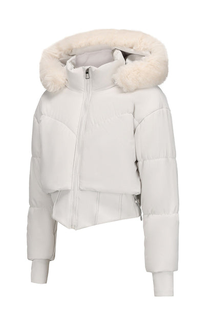 Vintage Short Down Jacket Lavish Daily