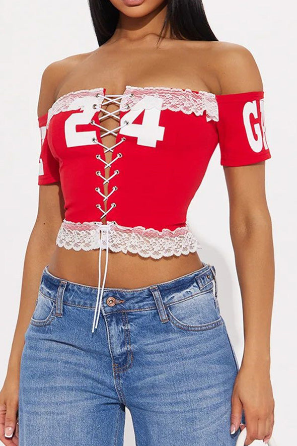 Off Shoulder Top Lavish Daily