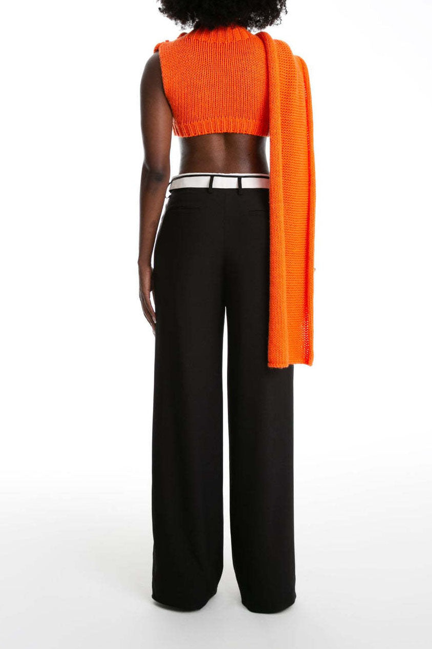 Wide Leg Slack Pants Lavish Daily