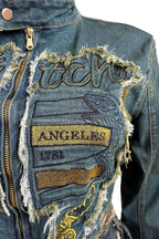 Vintage Denim Jacket Set Lavish Daily