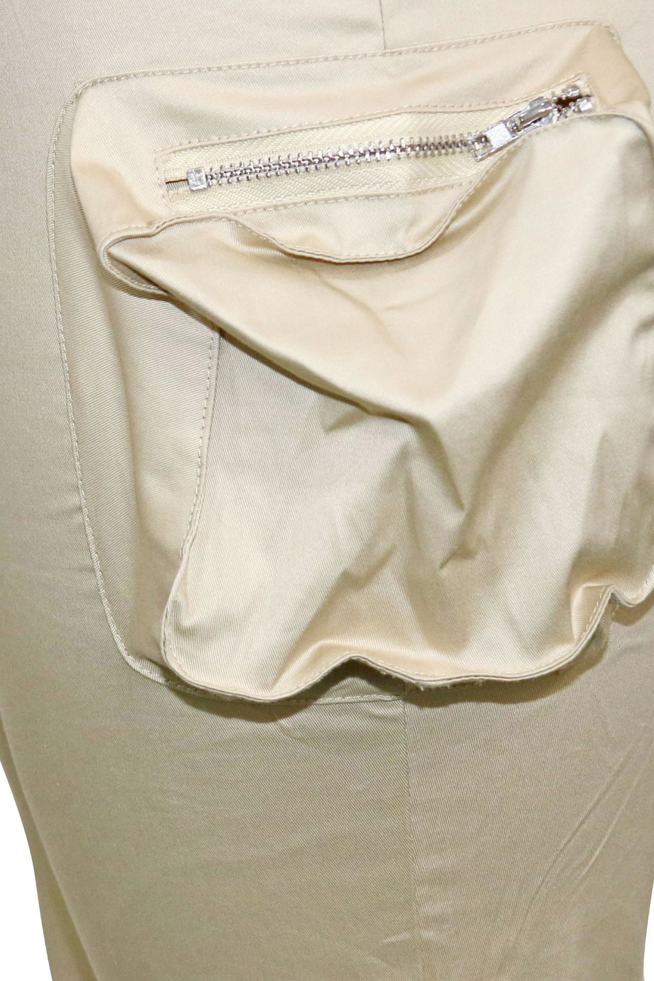 Zip Cargo Flared Pants LavishDaily