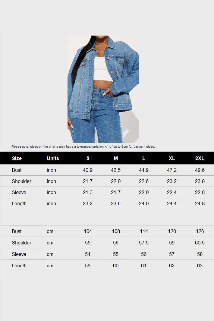 Denim Trucker Jacket Lavish Daily