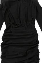 Mini Turtleneck Long Sleeve Bodycon Dress Lavish Daily