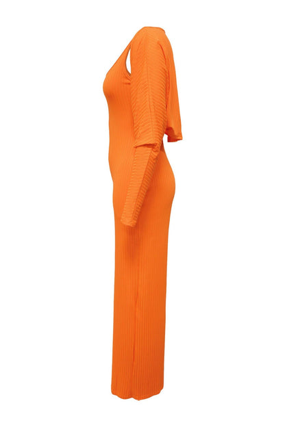 2-Piece Ribbed Knit Tank Jumpsuit & Cropped Top Set Lavish Daily