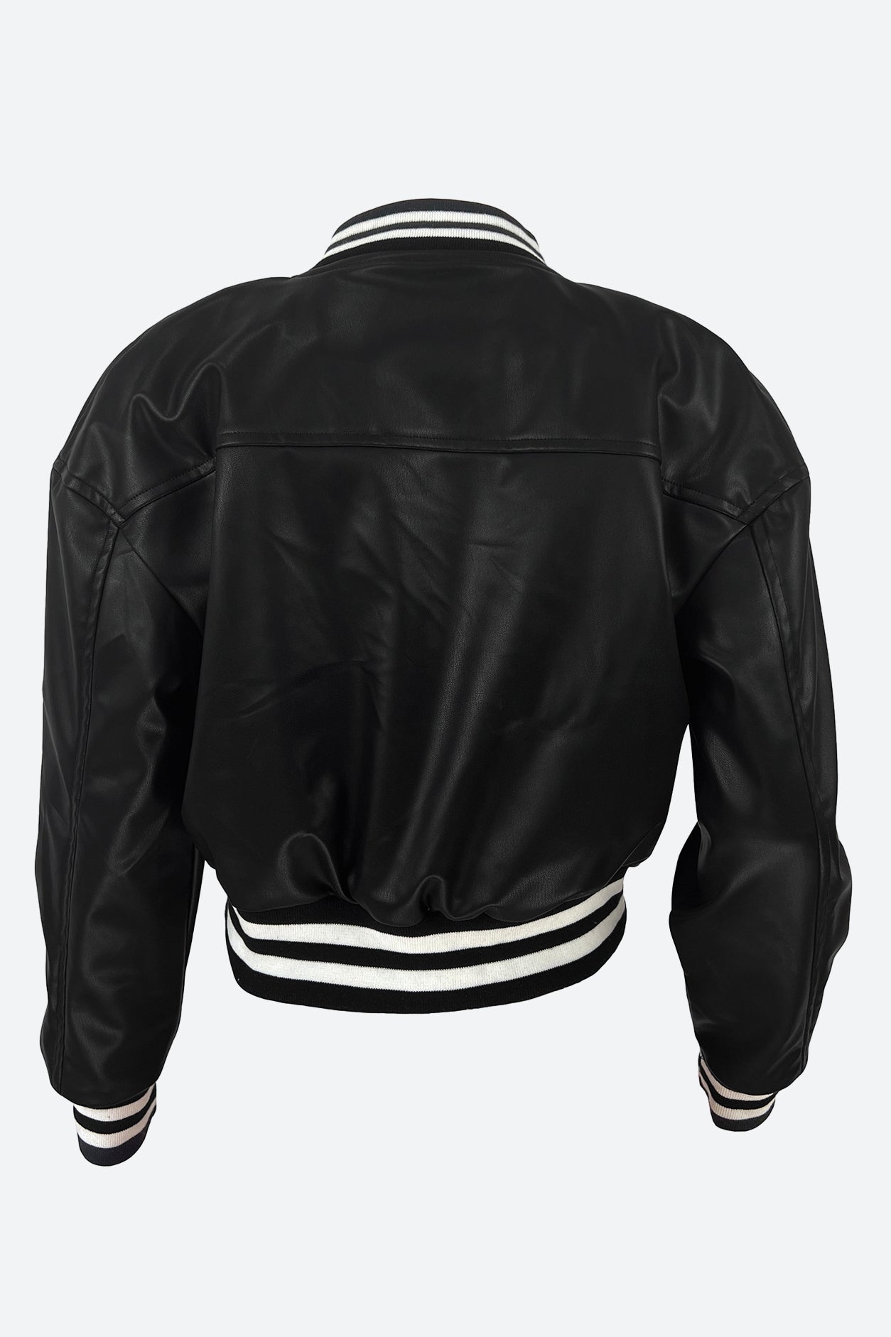 Varsity Faux Jacket Lavish Daily