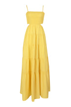 Smocked Cut Out Maxi Dress Lavish Daily