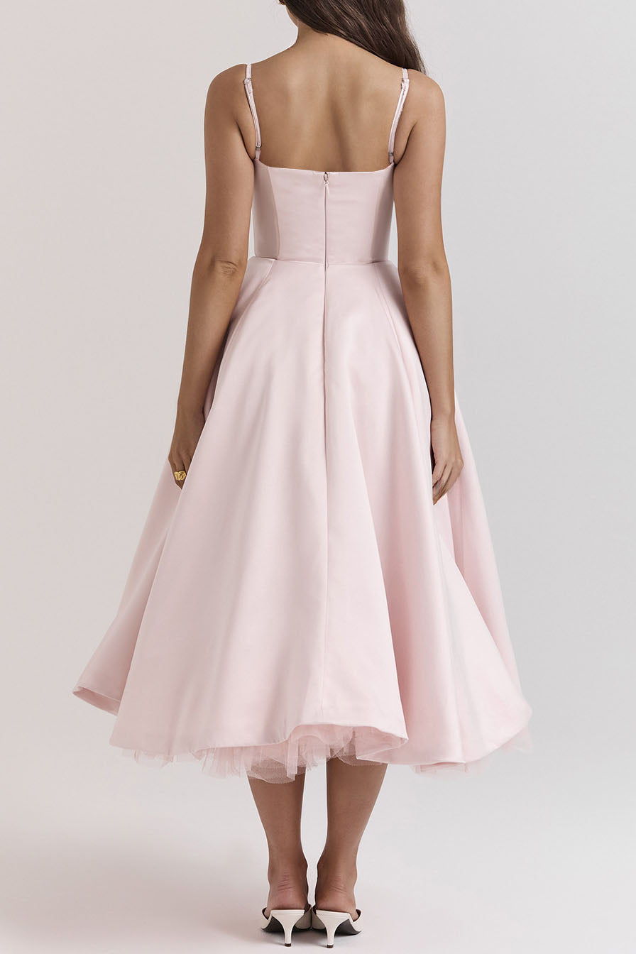 Luxury Spaghetti Strap Princess Dress Lavish Daily