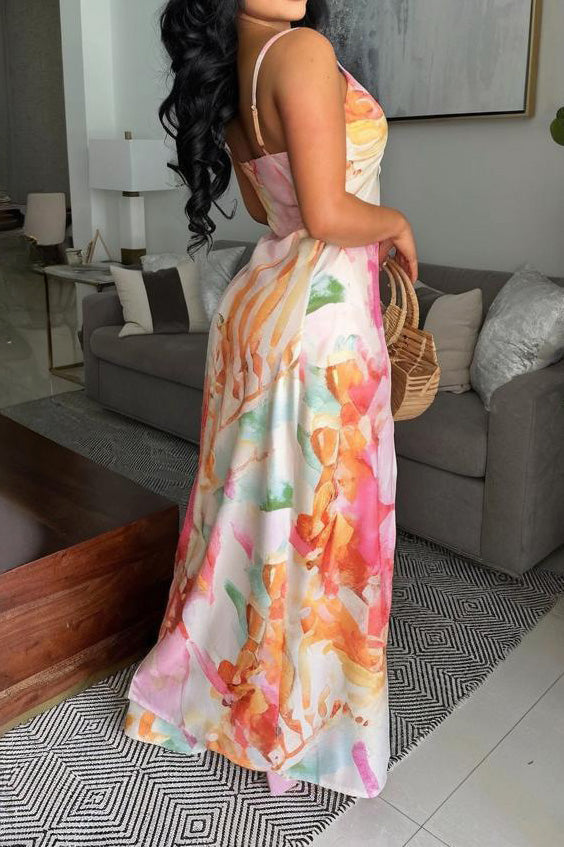 Floral Maxi Top & Pant Set Lavish Daily