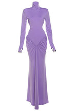 Cutout Long Sleeve Maxi Dress Lavish Daily