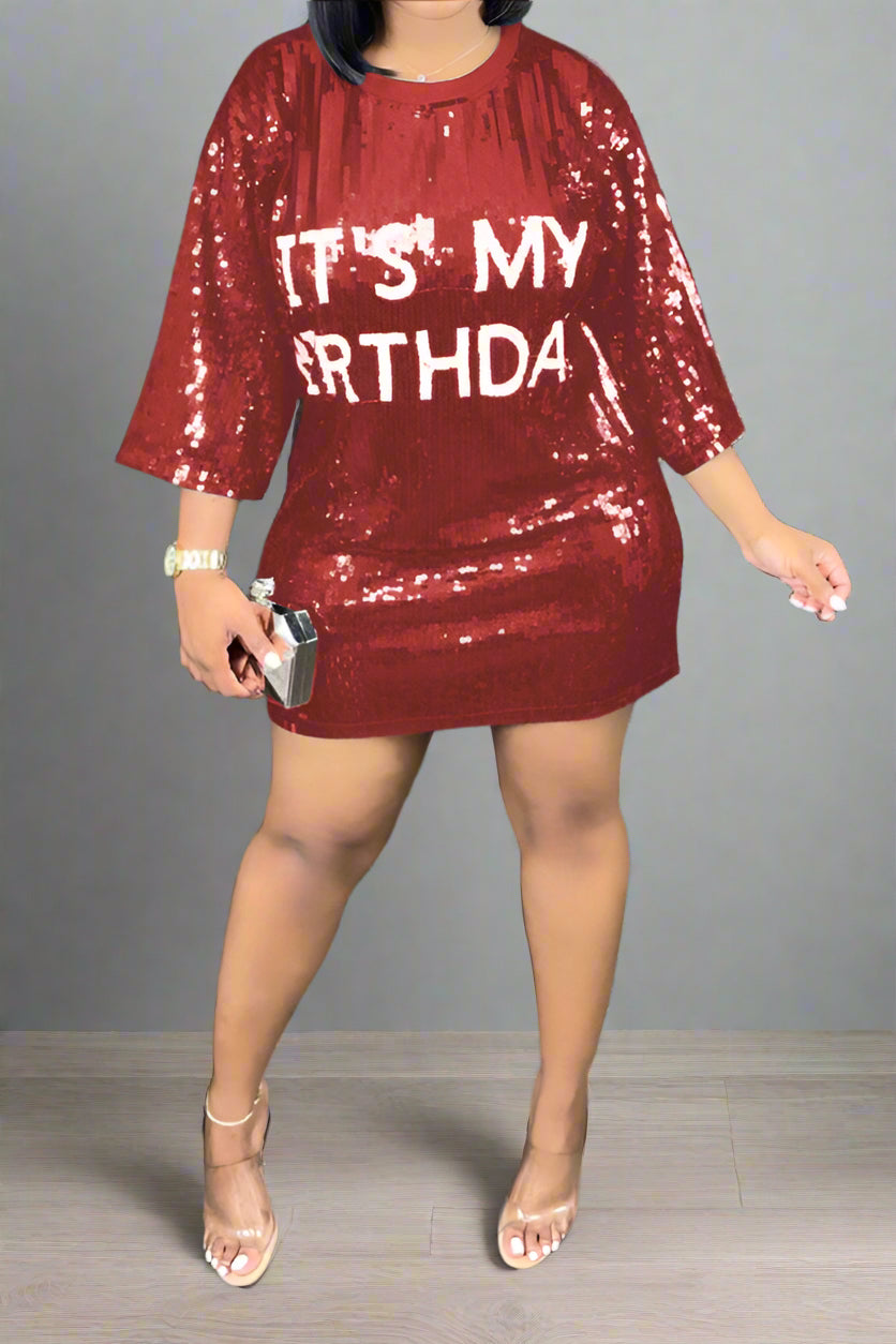 Sparkly Sequin Shirt Dress Lavish Daily