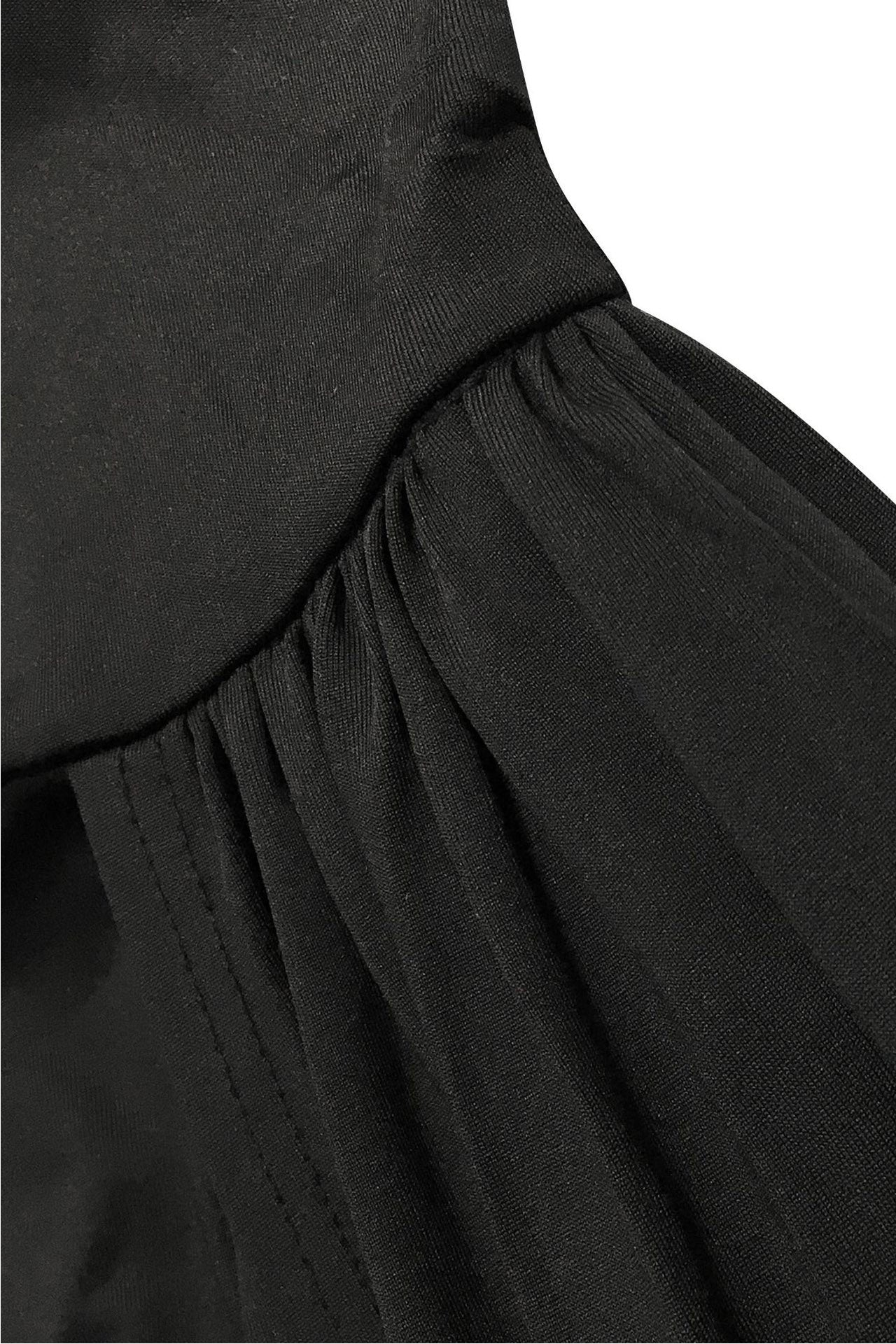 Solid Color One Shoulder Bodycon Party Dress Lavish Daily