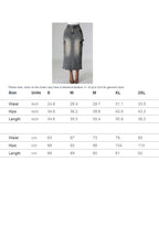 Pocket Maxi Denim Skirts Lavish Daily