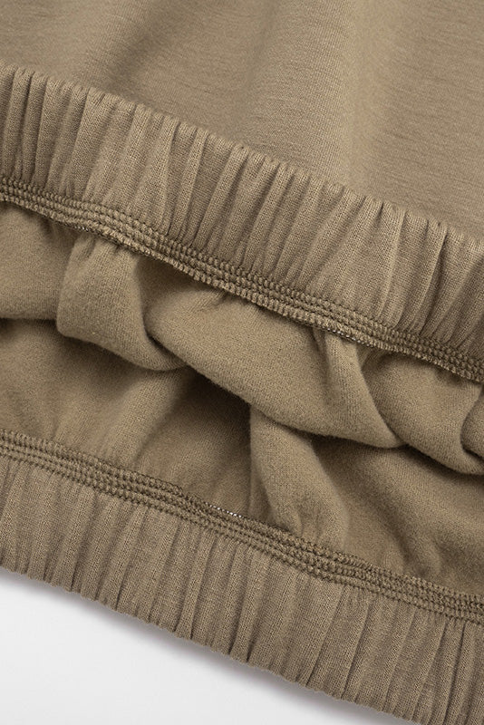 Ripped Loose Top & Fitted Mini Skirt Set Lavish Daily