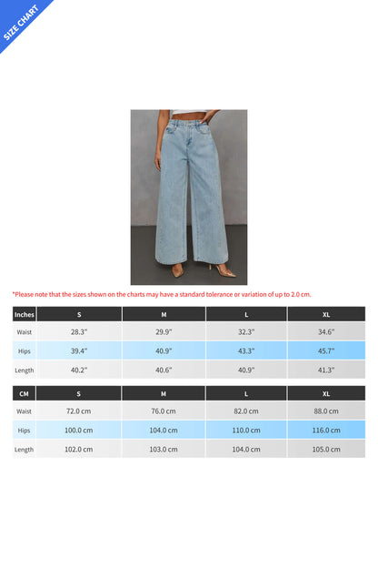 Wide Leg Jeans Lavish Daily