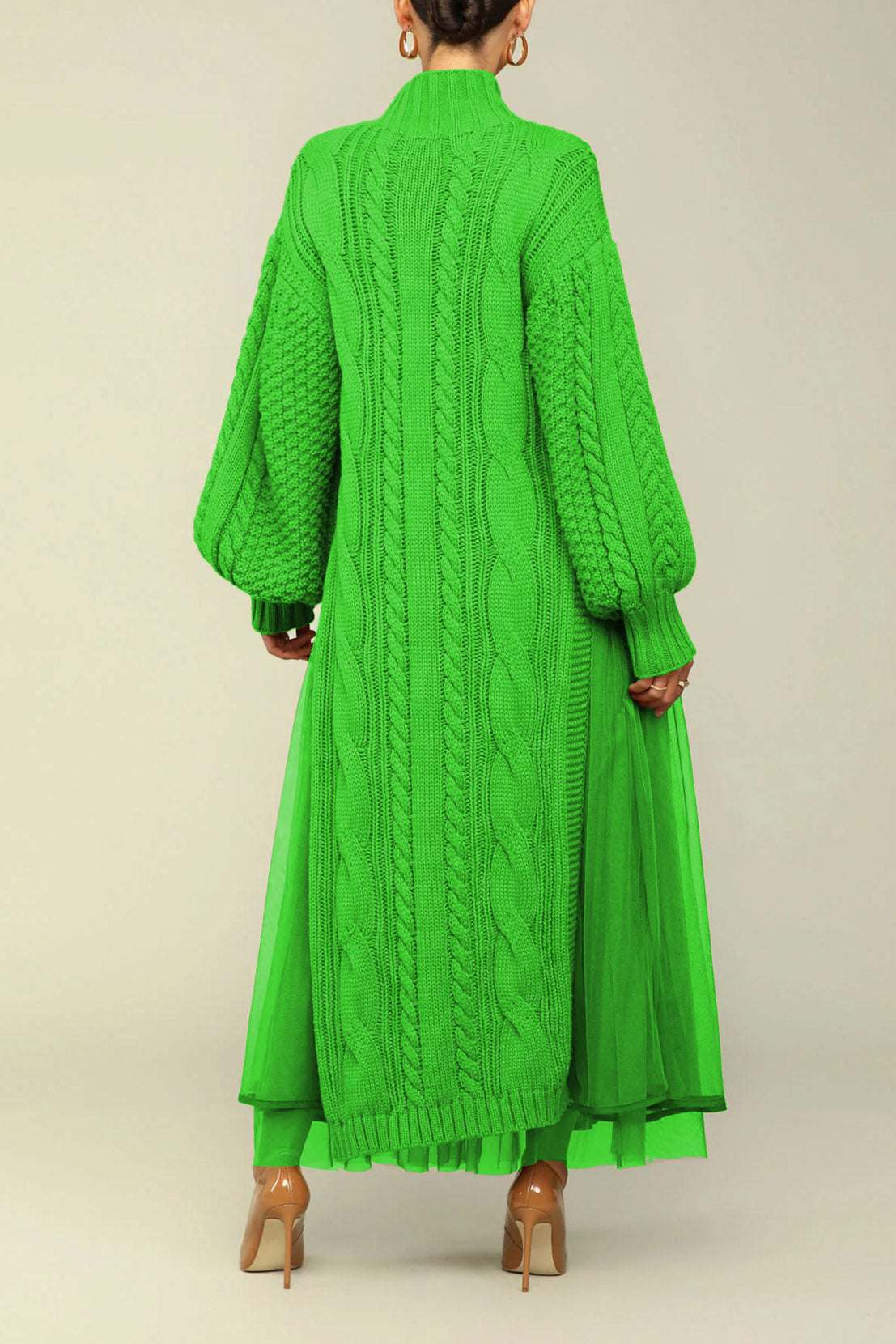 Knit Tulle Two Piece Skirt Set Lavish Daily