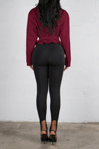 Cropped Trench Coat LavishDaily