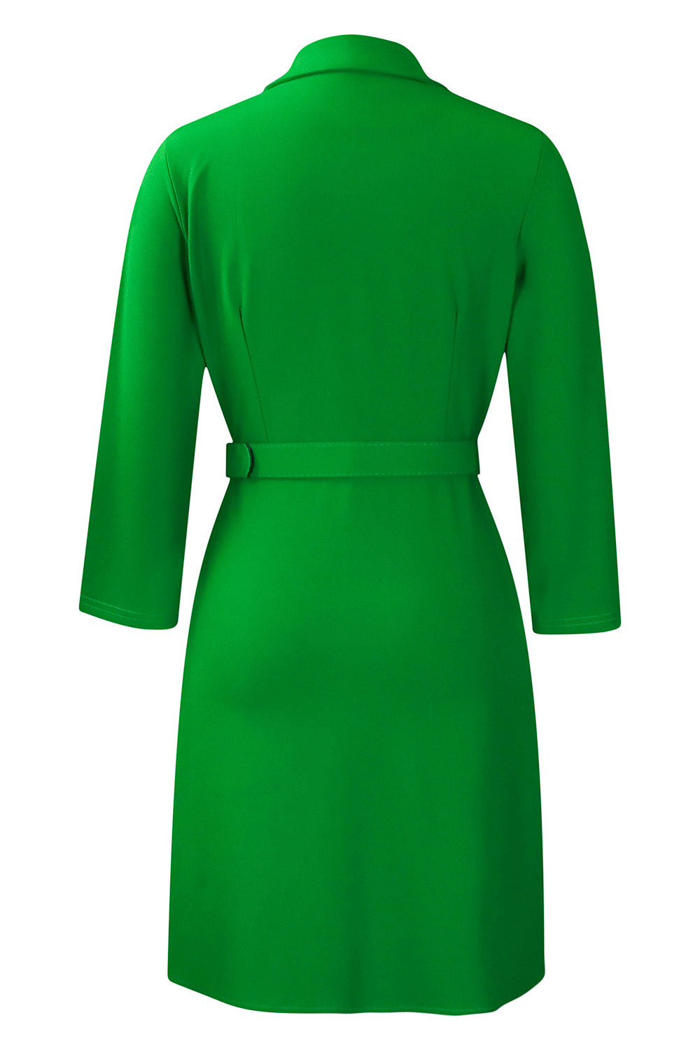 Pleated Patchwork Midi Blazer Dress Lavish Daily