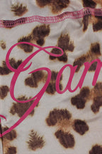 Leopard Print Casual Hoodie & Long Pants Set Lavish Daily