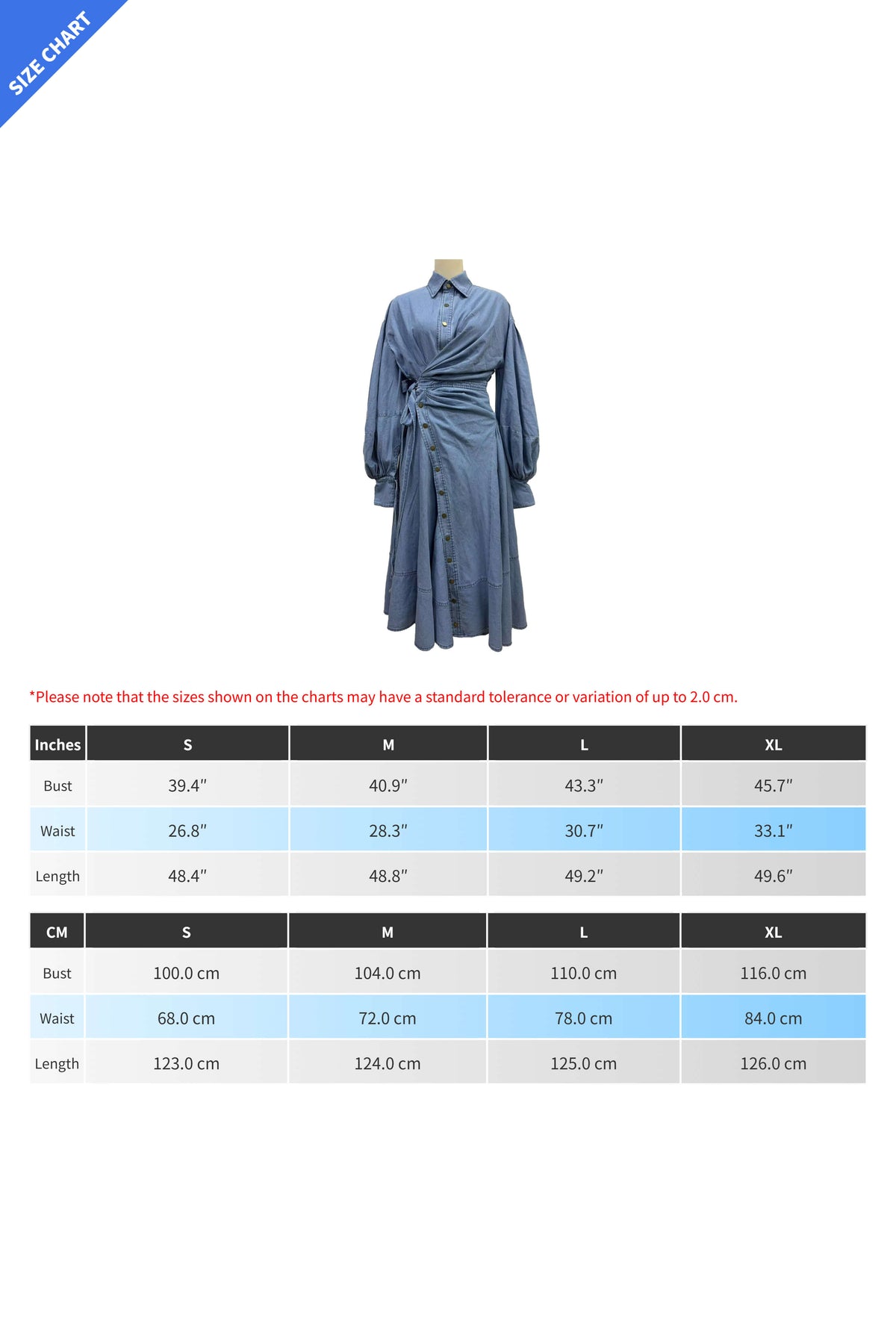 Ruched Asymmetric Button Denim Maxi Lavish Daily