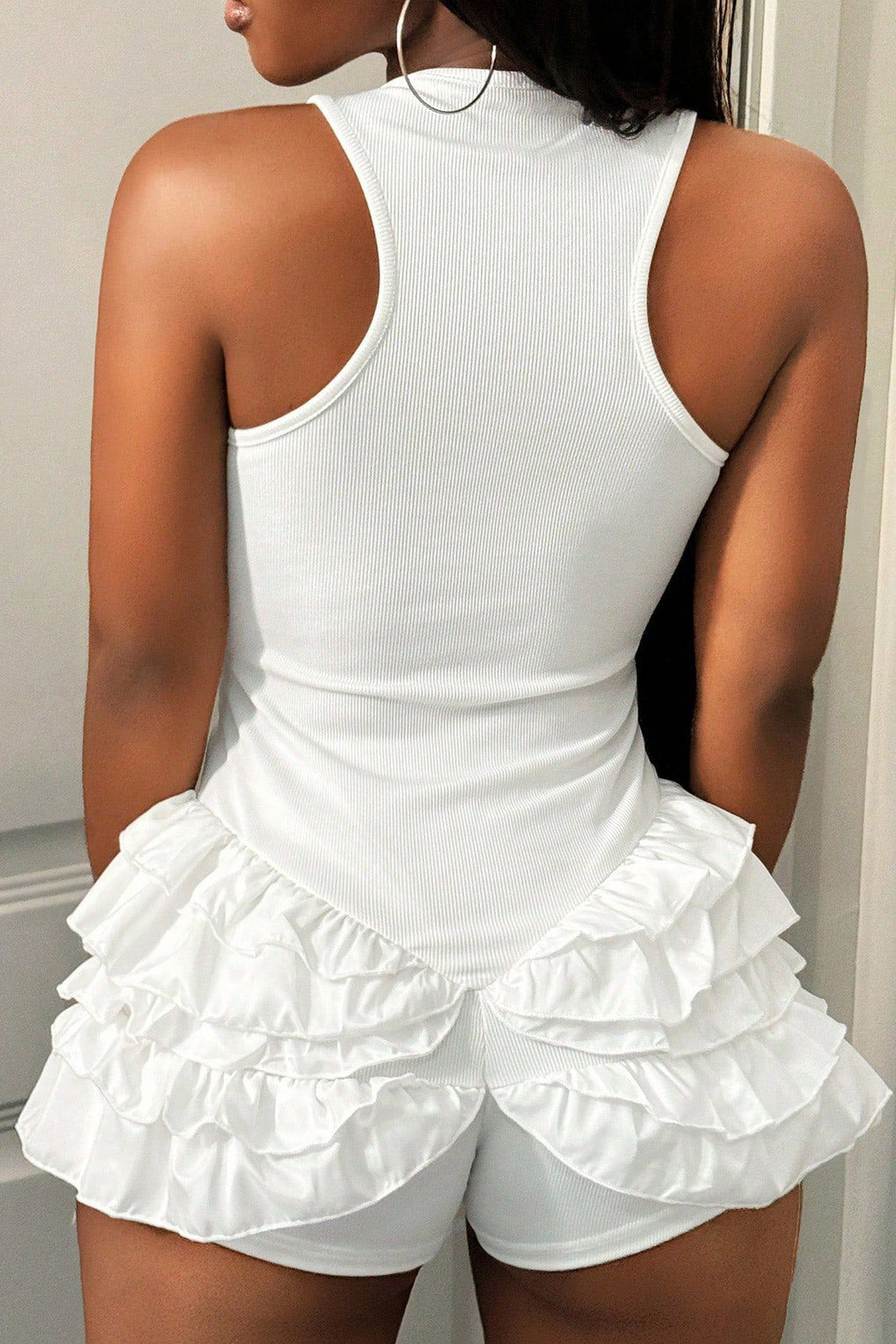 Sleeveless Solid Pleated Jumpsuit Lavish Daily